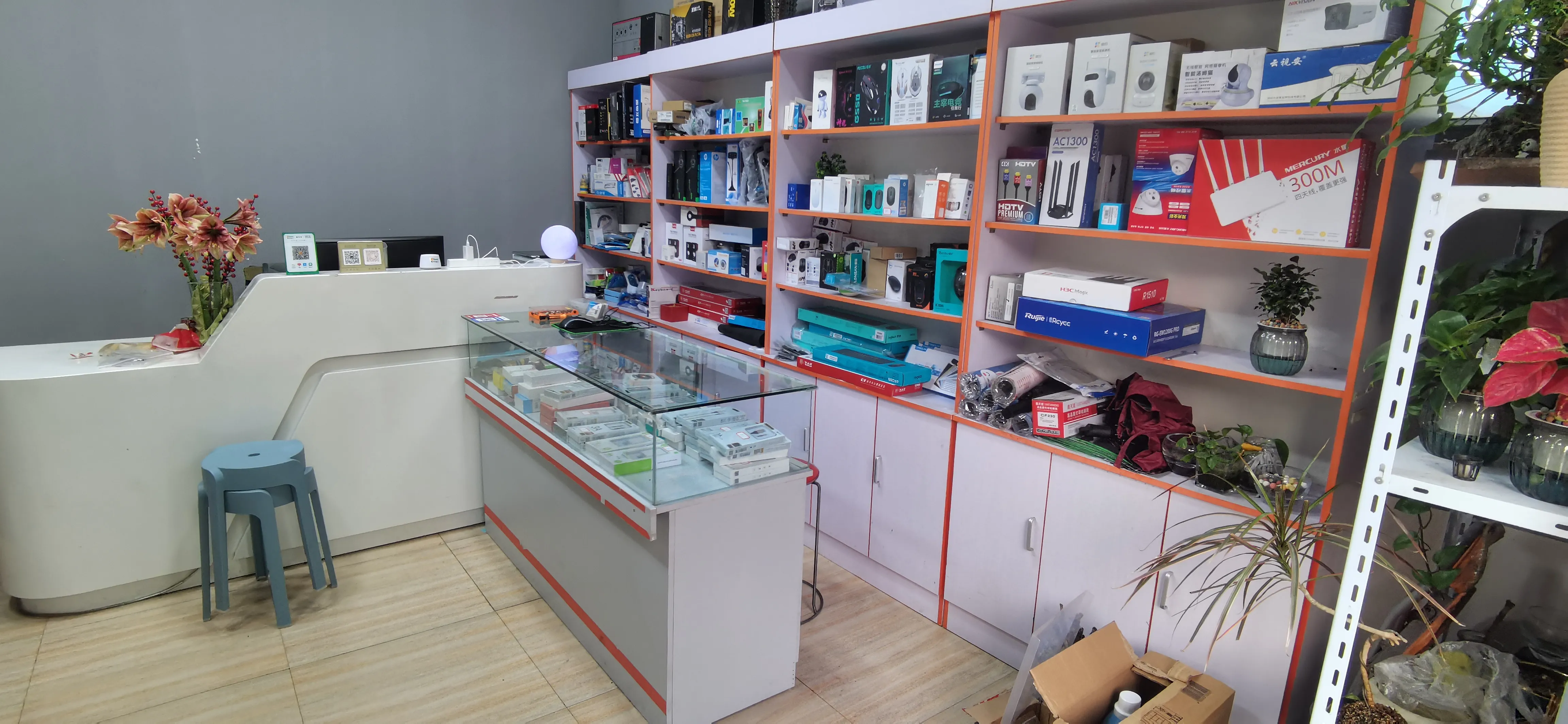 合杰电脑门店实景